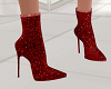 Sizzle Red Ankle Boots