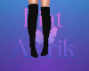 Black Knee High Boot