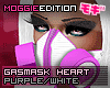 ME|Gasmask|Purple/White