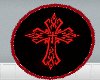 Red Gothic Cross