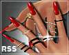 RSS RED NAILS&RINGS DV