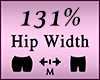 Hip Butt Scaler 131%