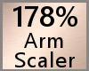 178% Arm Scaler F A