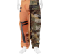 Military Orange Jeans