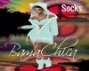 bp Bear Bow Socks Teal