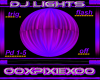purple dome dj light