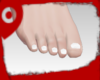 Toe Nails ^ White