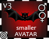 *m Vamp Bat Avatar Small