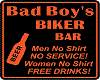 Biker Bar Sign