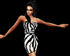 Zebra Shine Dress