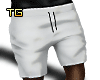 G. White Shorts