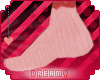 *D* Pink Dainty Socks