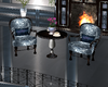 Blue Rose Coffee Chairs