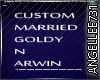 MARRIED SIGN GOLDY