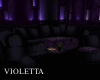 Violet Goth Pillow Sofa