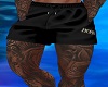+INKED SHORTS BLACK