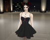 (S)Goth dress blk