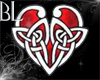 Celtic Heart sticker