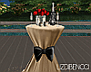 New Year Golden Table