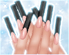French Blk Nails M