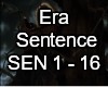 Era Sentence