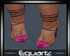 Pink Snake Shoes