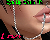 Eye Lip Chain Silver *R