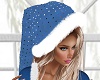 REQ-Blue Santa Hat