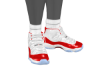 AJ 11s Varsity Red