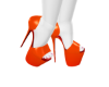 Pinup Doll Heels ORANGE