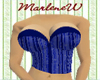Dolly Bustier Blue