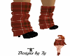 Alana RED Plaid Boots