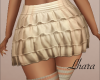 Ruffle Beige Skirt