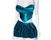 Dress Teal Blue