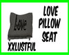 [L} Love pillow seat