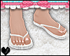 ♥ Sandals-White