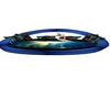 BLUE TRINNITY ROUND BED