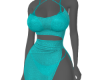 Teal Beach Dress