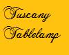Tuscany Tablelamp~Mia