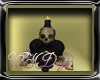 [LW] Goth Skull Candle