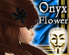 Hair Flower *Onyx*