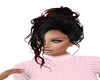 Black N Red Hair