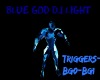 D3~Blue god dj light