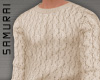 #S Knit Sweater #Beige