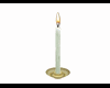 Single mint candle