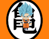 DBZ Goku Blue Figure