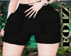 DV . BLACK CARGO SHORT