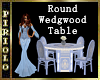 Round Wedgewood Table