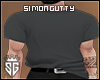 SG. Shirt+tattoo Gray