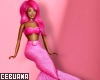Pink Mermaid Doll